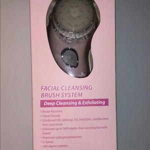 Face Cleansing Spin Exfoliating Brush